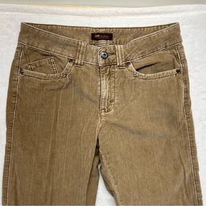 Lee Women's Straight Leg Brown Corduroy